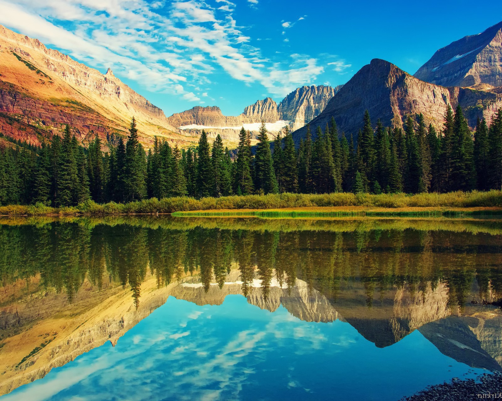 Screenshot №1 pro téma Glacier National Park in USA 1600x1280