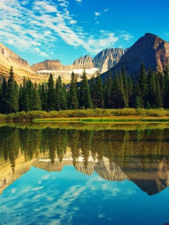 Glacier National Park in USA screenshot #1 240x320