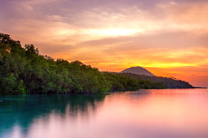 Das Manado North Sulawesi in Indonesia Wallpaper