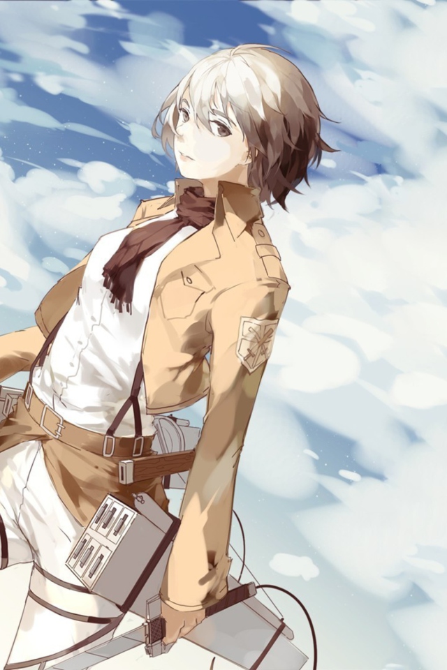 Screenshot №1 pro téma Mikasa Ackerman - Attack on Titan 640x960