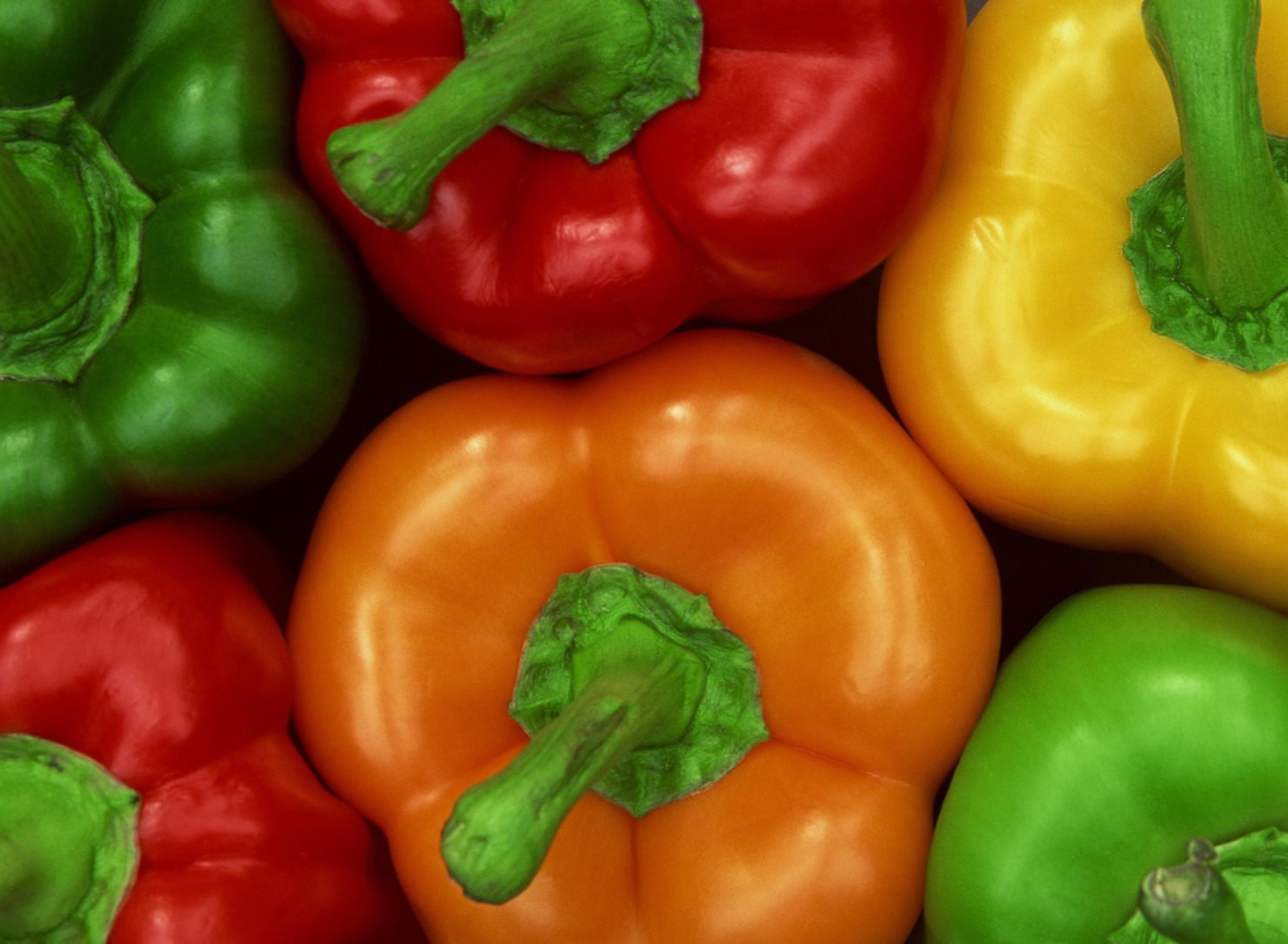 Das Colored Peppers Wallpaper 1920x1408
