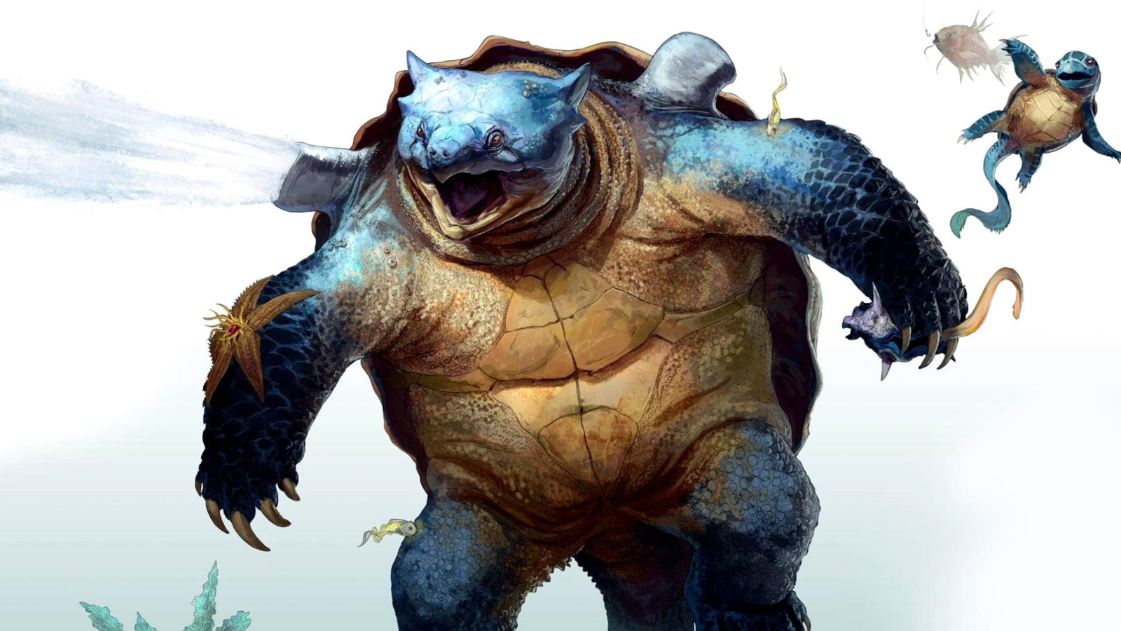 Sfondi Fantastic monster turtle 1600x900