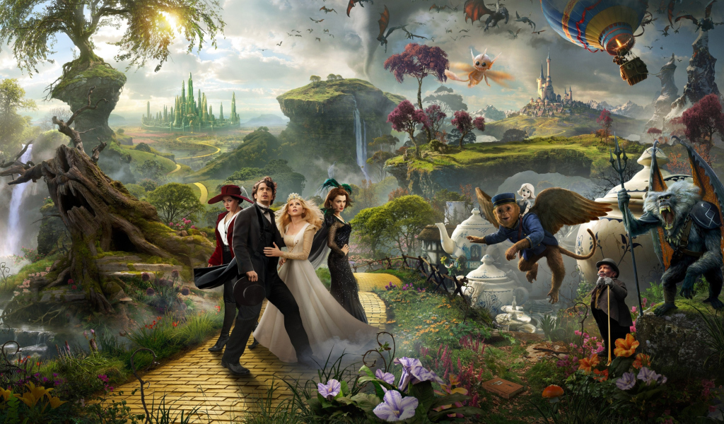 Screenshot №1 pro téma Oz The Great And Powerful 2013 Movie 1024x600