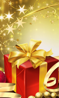 Screenshot №1 pro téma New Year 2012 Gifts 240x400