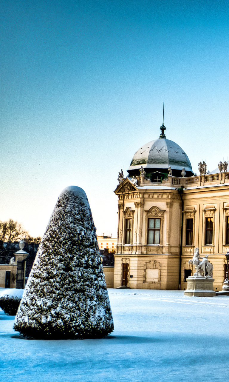 Screenshot №1 pro téma Belvedere Baroque Palace in Vienna 768x1280