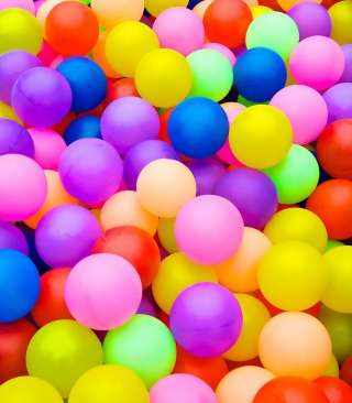 Rainbow Hot Air Balloons - Obrázkek zdarma pro iPhone 5S