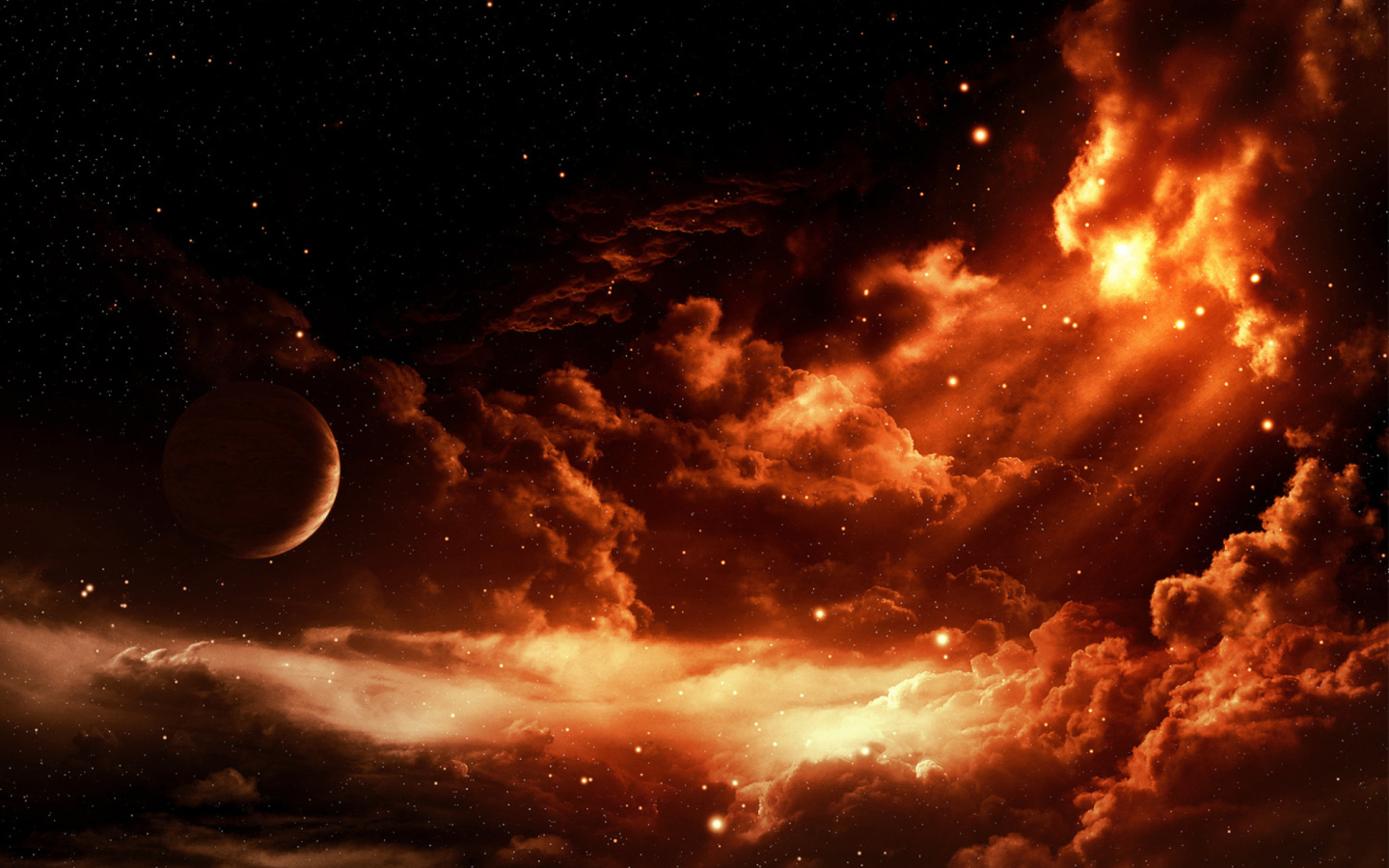 Screenshot №1 pro téma Alien Sky 1440x900