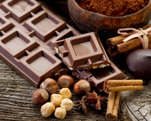 Screenshot №1 pro téma Chocolate Nuts 220x176