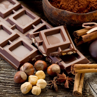 Chocolate Nuts - Obrázkek zdarma pro 128x128
