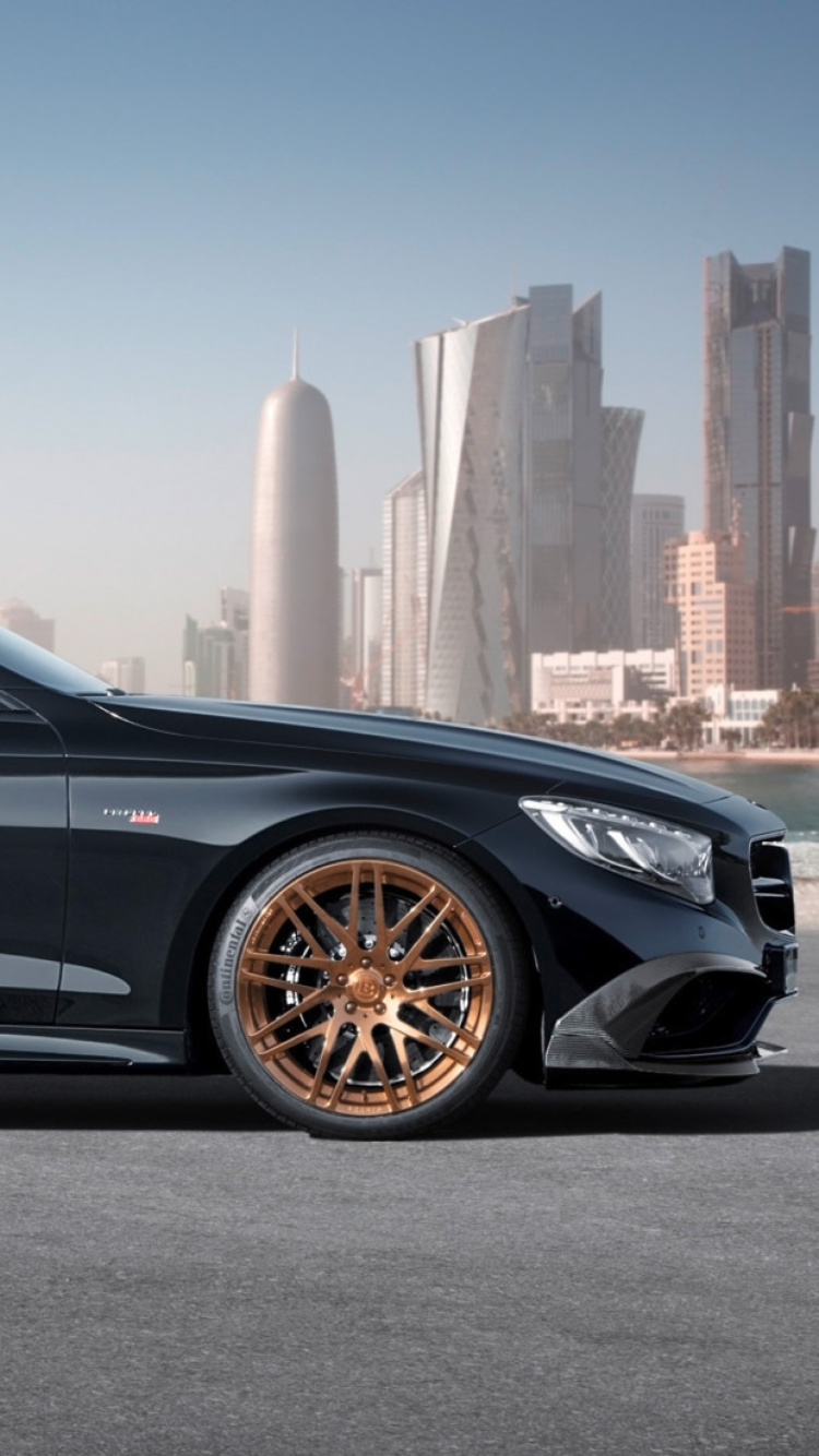 Обои Mercedes Brabus 850 6.0 Biturbo Coupe 750x1334