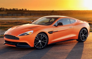 Aston Martin Vanquish Background for Android, iPhone and iPad