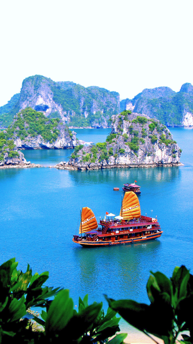 Sfondi Vietnam Attractions 640x1136