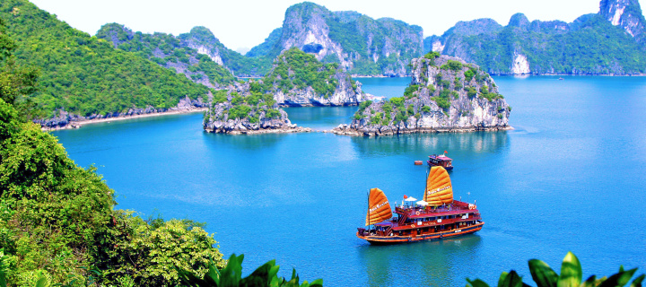 Screenshot №1 pro téma Vietnam Attractions 720x320