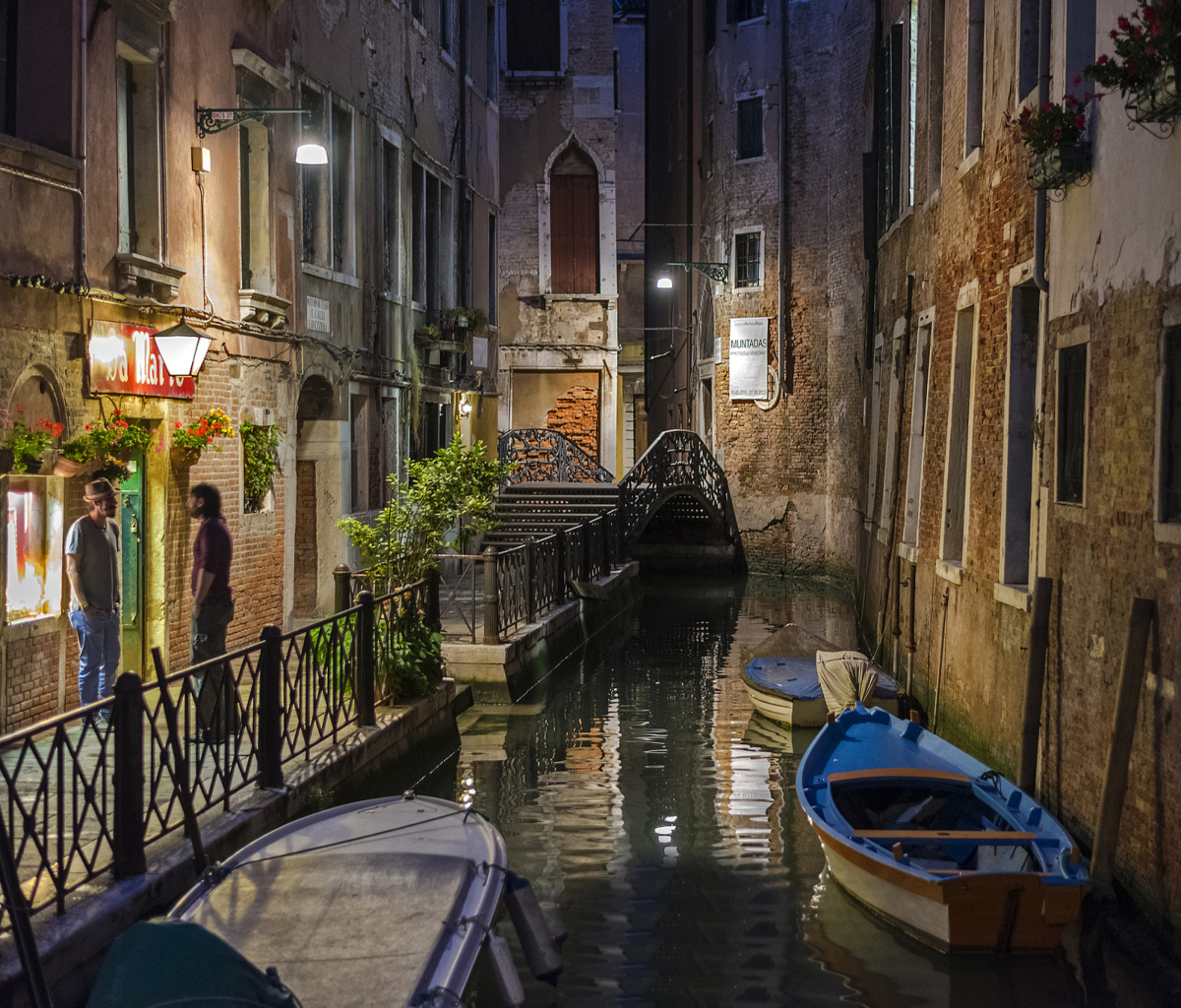 Обои Venice Canal 1200x1024