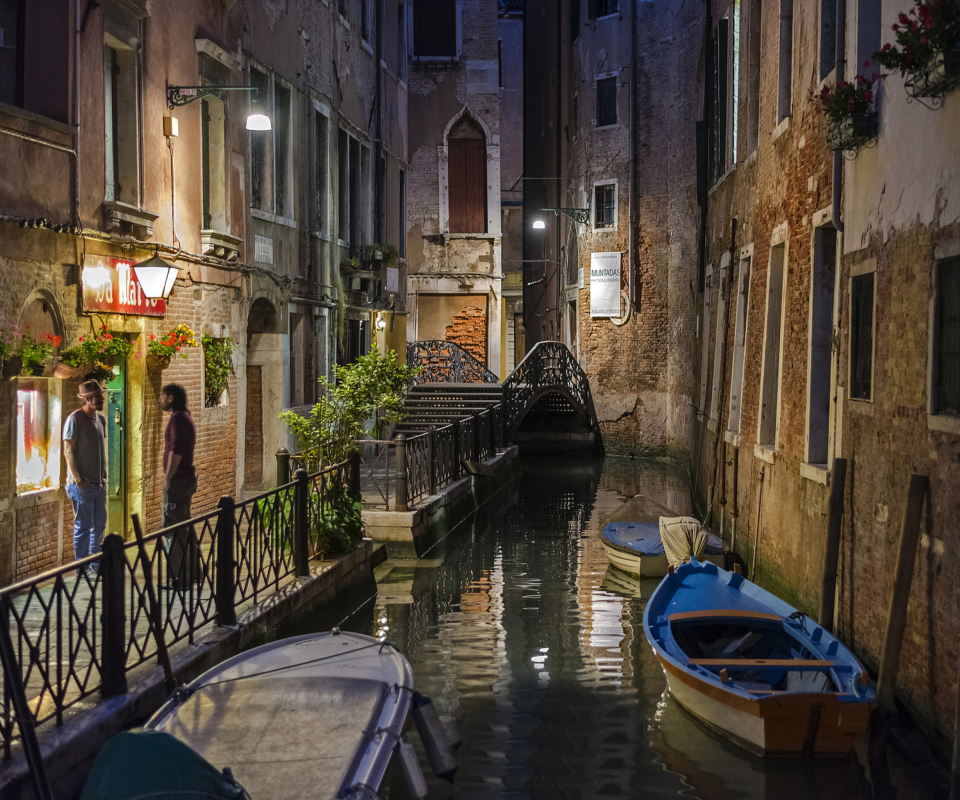 Das Venice Canal Wallpaper 960x800