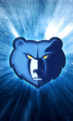 Screenshot №1 pro téma Memphis Grizzlies Logo 240x400