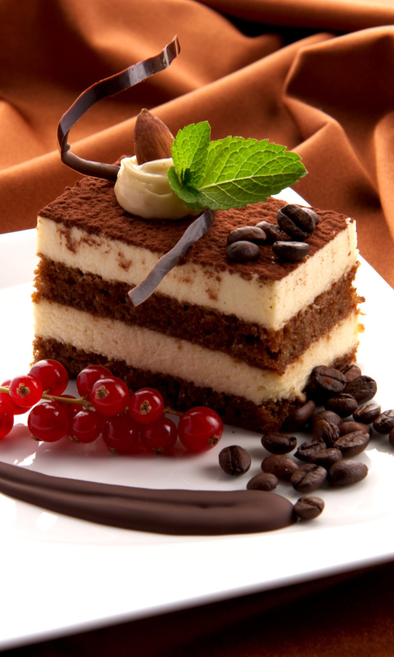 Healthy Sweet Dessert wallpaper 768x1280