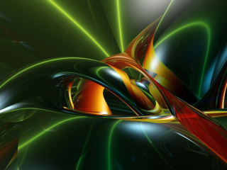 Обои Inspiring Abstract 3D 320x240