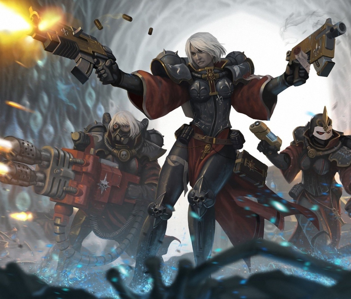 Screenshot №1 pro téma Warhammer40000 Sisters Of Battle Adepta Sororitas 1200x1024