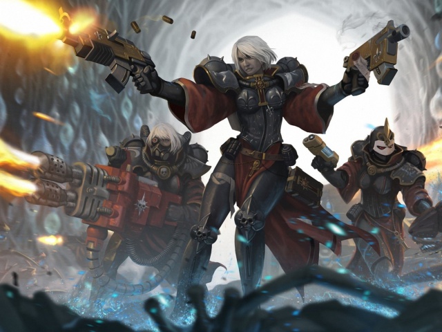 Screenshot №1 pro téma Warhammer40000 Sisters Of Battle Adepta Sororitas 640x480