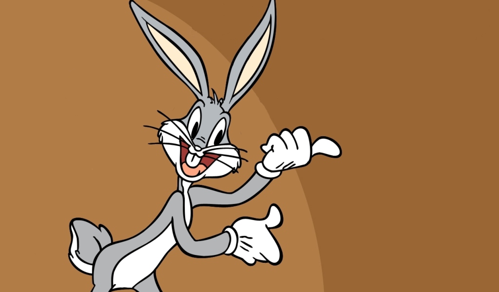 Fondo de pantalla Bugs Bunny 1024x600