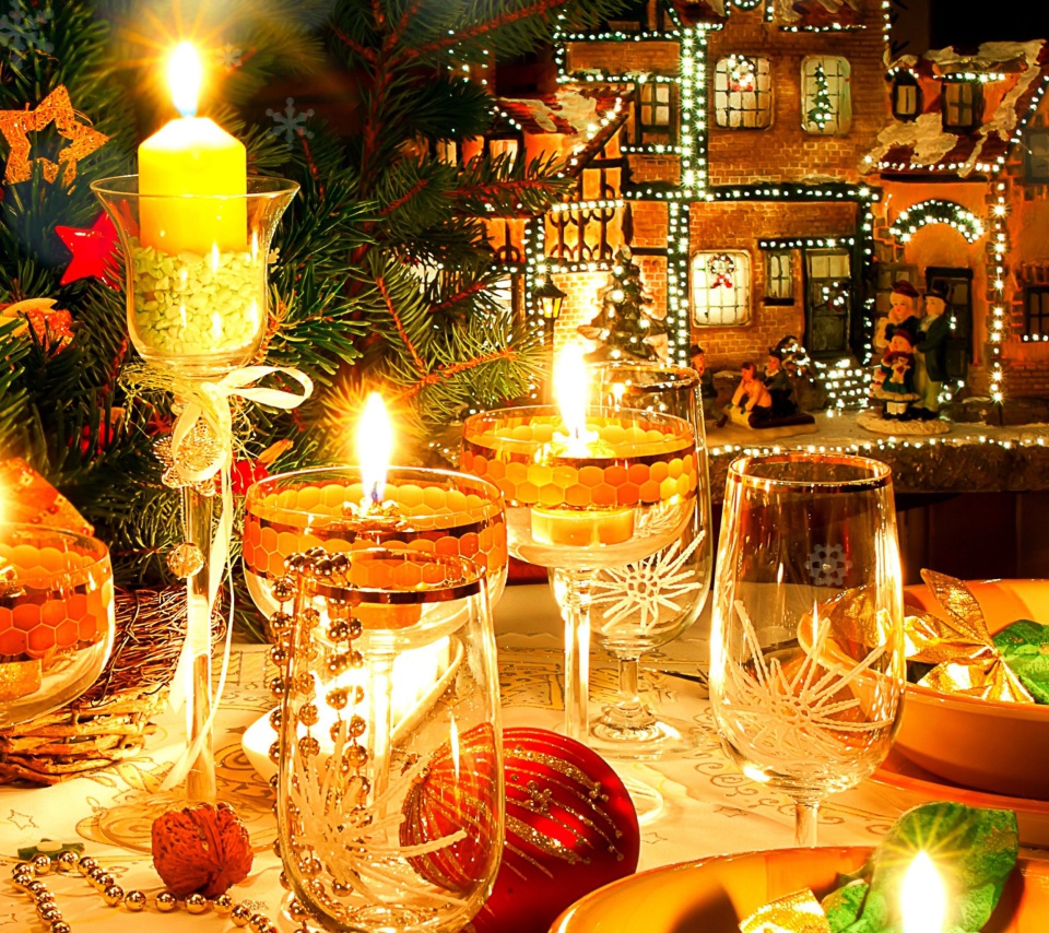 Screenshot №1 pro téma Serving New Years Table 960x854