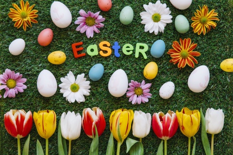 Easter Holiday wallpaper 480x320