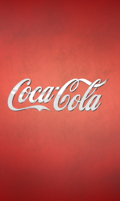 Fondo de pantalla Coca Cola 240x400
