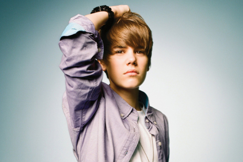 Das Justin Bieber Wallpaper 480x320