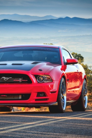 Fondo de pantalla Ford Mustang 320x480