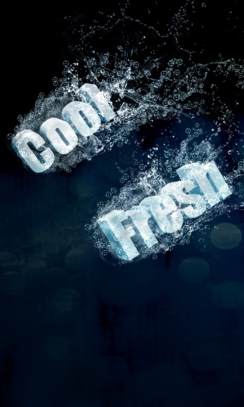 Cool & Fresh wallpaper 480x800