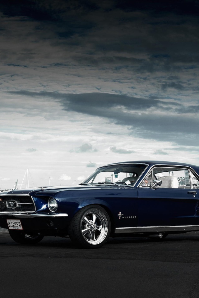 Sfondi Ford Mustang 1967 640x960