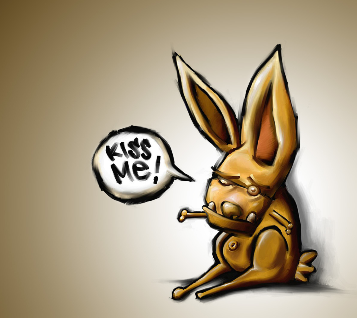 Screenshot №1 pro téma Kiss Me Bunny 1440x1280