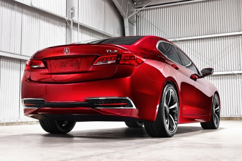 Fondo de pantalla Acura TLX 480x320