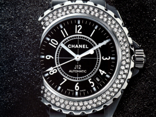Chanel Diamond Watch wallpaper 320x240