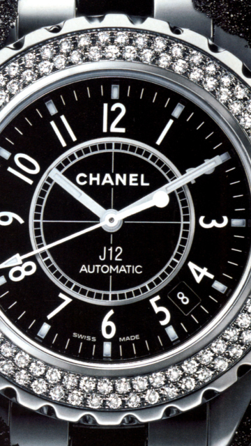 Fondo de pantalla Chanel Diamond Watch 360x640