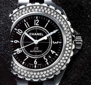 Chanel Diamond Watch sfondi gratuiti per iPad 2