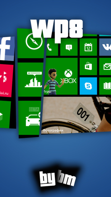 Das Wp8, Windows Phone 8 Wallpaper 360x640
