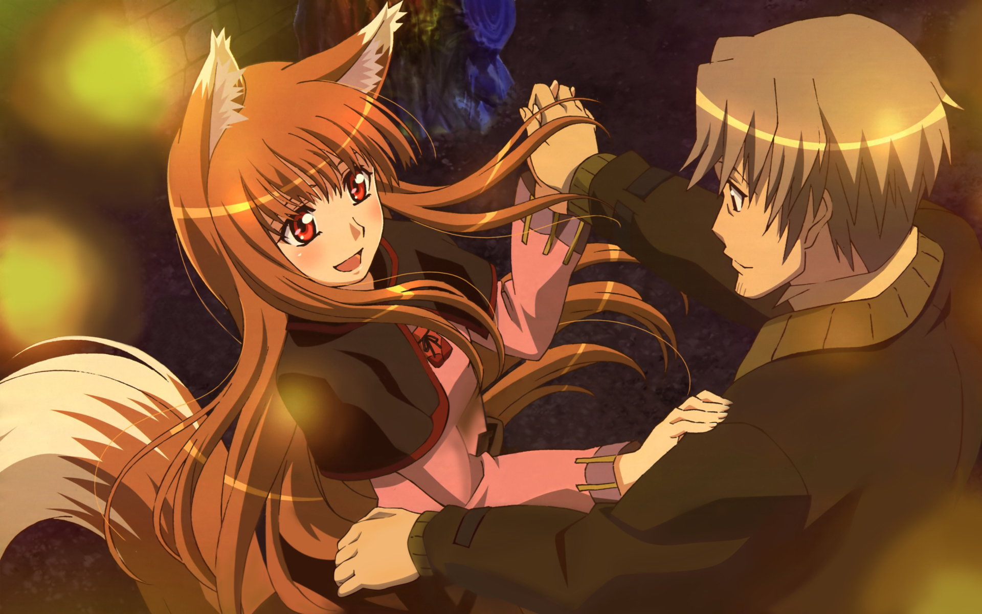 Screenshot №1 pro téma Minitokyo Spice And Wolf 1920x1200