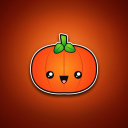 Sfondi Cute Orange Pumpkin 128x128