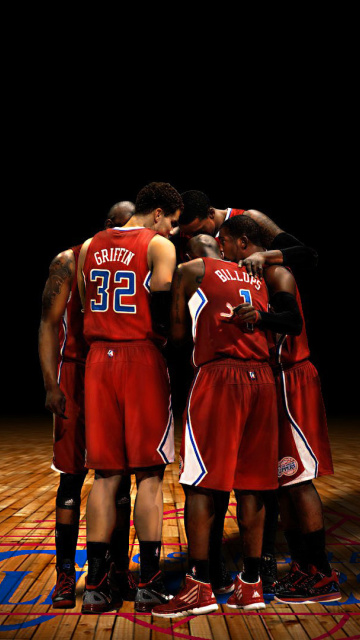 Fondo de pantalla Los Angeles Clippers 360x640