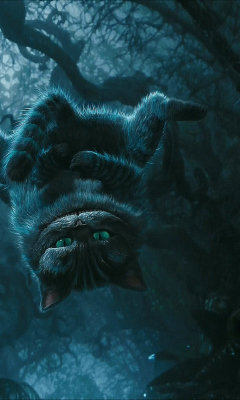 Screenshot №1 pro téma Cheshire Cat 240x400