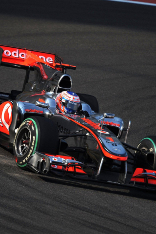 Sfondi Jenson Button - Mclaren F1 320x480