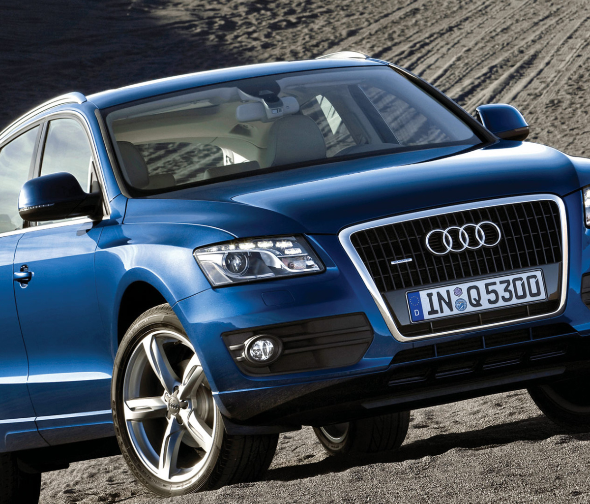 Fondo de pantalla Audi Q5 Blue 1200x1024