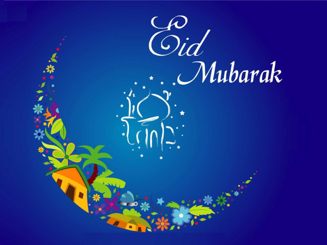 Eid Mubarak - Eid al-Adha wallpaper 640x480
