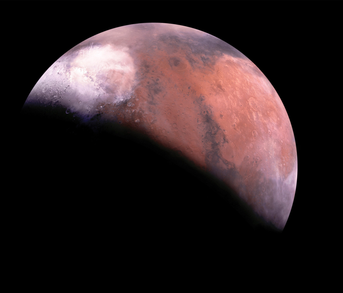 Обои Mars Eclipse 1200x1024