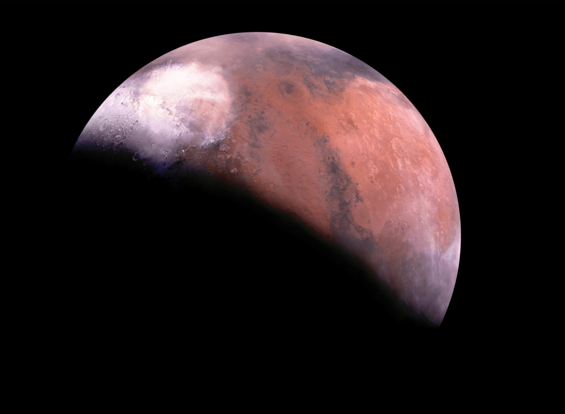 Fondo de pantalla Mars Eclipse 1920x1408