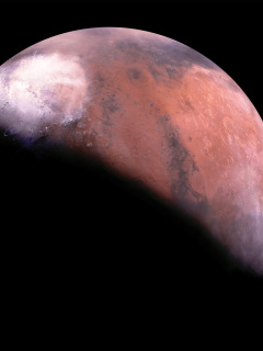 Das Mars Eclipse Wallpaper 240x320