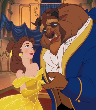 Kostenloses Beauty And The Beast Wallpaper für iPhone 3G