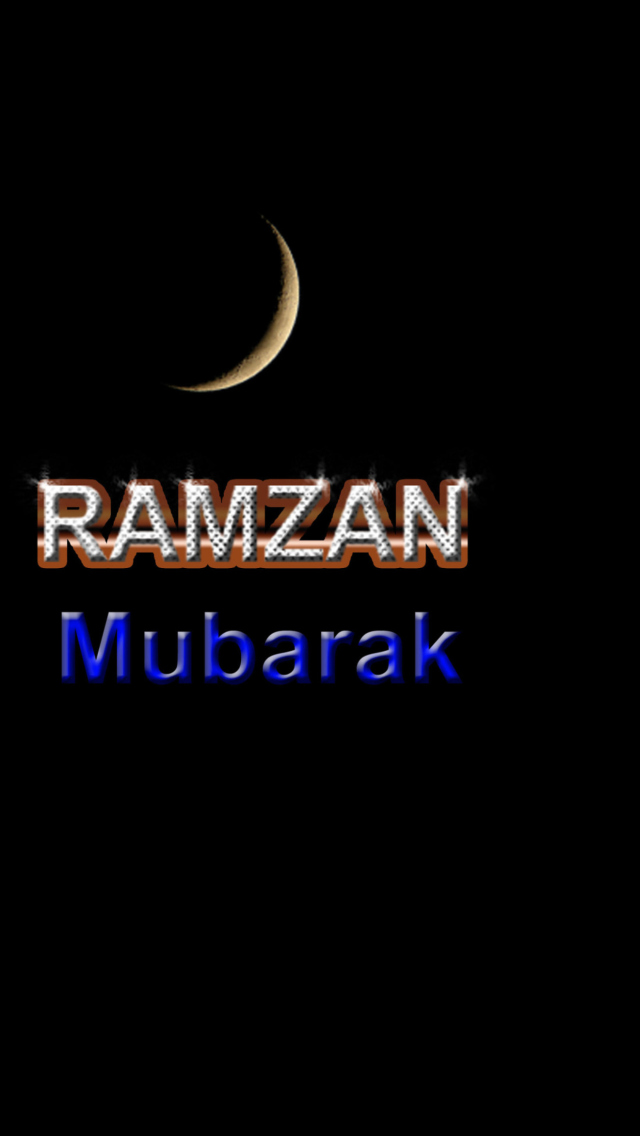 Обои Ramzan Mubarak 640x1136